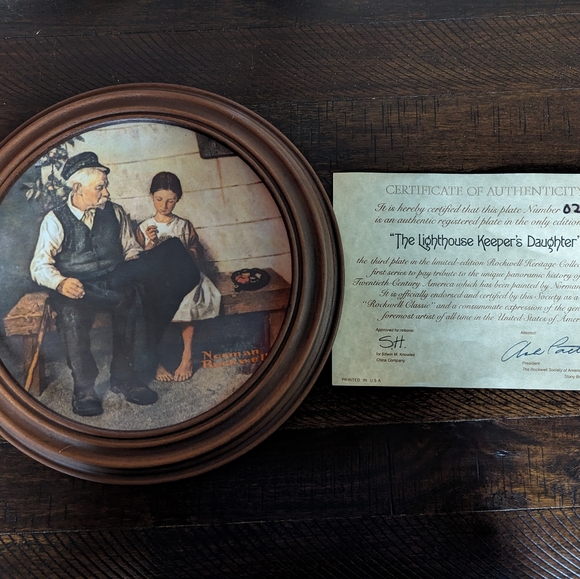 Norman Rockwell Heritage Collection Plates - Picture 6 of 9